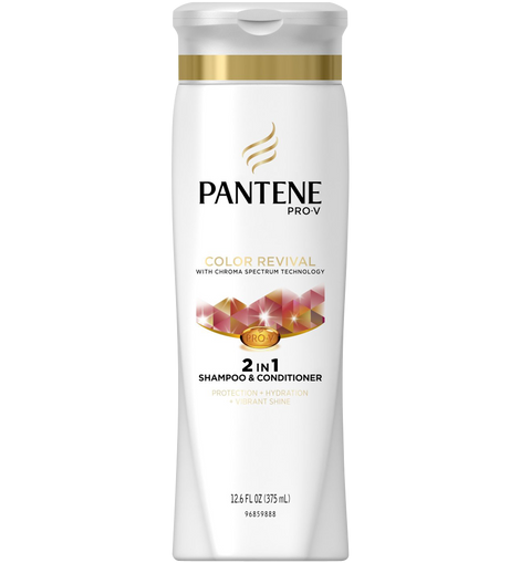 Pantene Pro-V Color Preserve Shine 2-In-1 Shampoo & Conditioner 12 6 Fl Oz